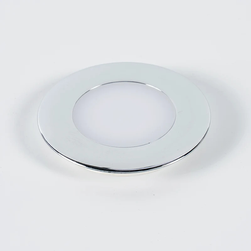 Componentes de plástico galvanizado con luz LED